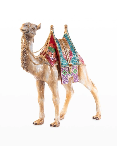 Jay Strongwater Camel Figurine In Jewel