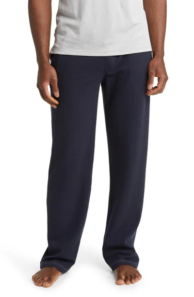 Majestic Men's Citified Flannel Lounge Pants In Classic Blue
