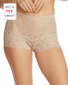 Hanky Panky Retro Lace Hot Pant In Nocolor