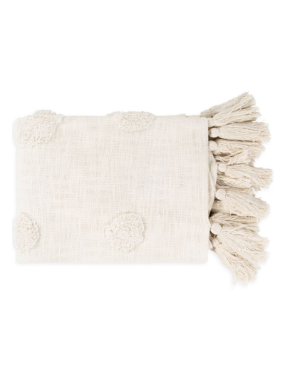 Surya Dove Throw In Ivory