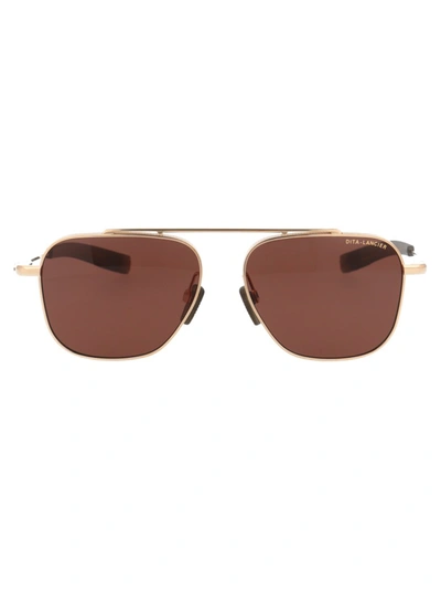 Dita Lsa-102 Sunglasses In Gold
