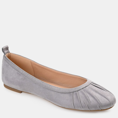 Journee Collection Tru Comfort Foam Tannya Flat In Grey