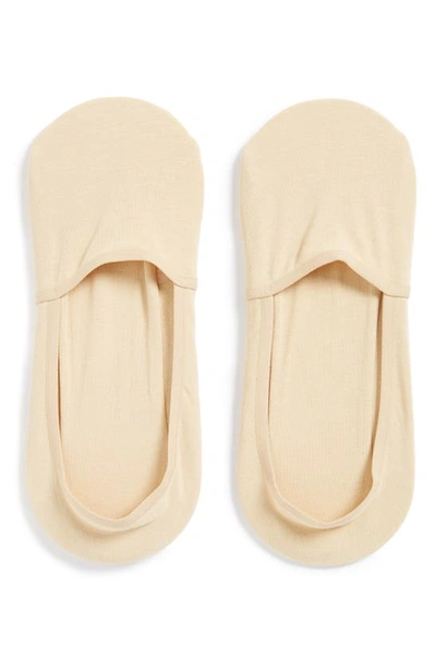 Calvin Klein 2-pack No-show Socks In Camel