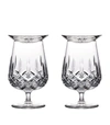 Waterford Set Of 2 Connoisseur Lismore Crystal Snifters And Caps (250ml) In Clear