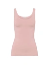 Hanro Touch Feeling Tank Top In Almond Flower