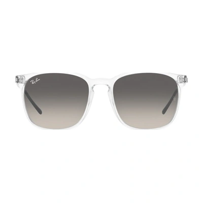Ray Ban Rb4387 Sunglasses Black Frame Grey Lenses 56-18 In Schwarz