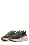 Nike Men's Crater Impact Casual Sneakers From Finish Line In Green/ Beige