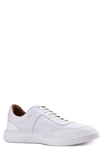 Gordon Rush Men's Newport Premium Lace Up Sneakers In White