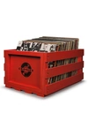 Crosley Radio Record Storage Crate In Red