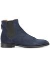 Givenchy Chelsea Boot In Blue Suede