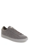 Clae Bradley Sneaker In Charcoal Wool