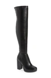 Steve Madden Magnifico Platform Boot In Black