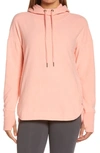 Sweaty Betty Escape Fleece Hoodie In Aurora Orange