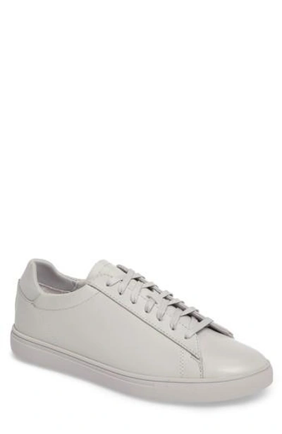 Clae 'bradley' Sneaker In Ecru Leather