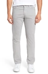 Ag Graduate Sud Slim Straight Leg Pants In Chrome