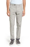 Ted Baker Volvek Classic Fit Trousers In Grey