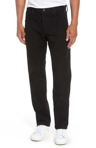 Ag Tellis Modern Slim Twill Pants In Super Black