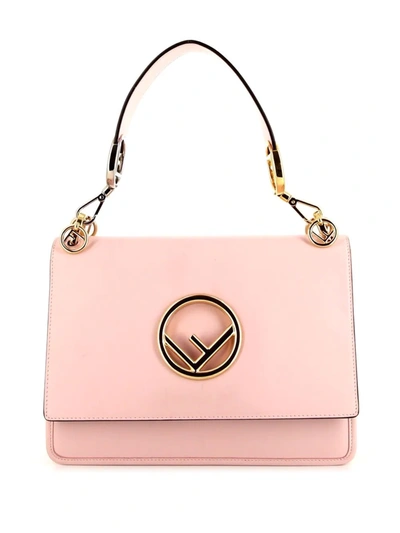 Pre-owned Fendi Kan I Shoulder Bag In Pink