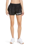 Victoria Beckham Womens Black 2-in-1 Logo-print Shell Shorts S