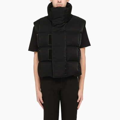 Givenchy Oversized Puffer Vest In Black