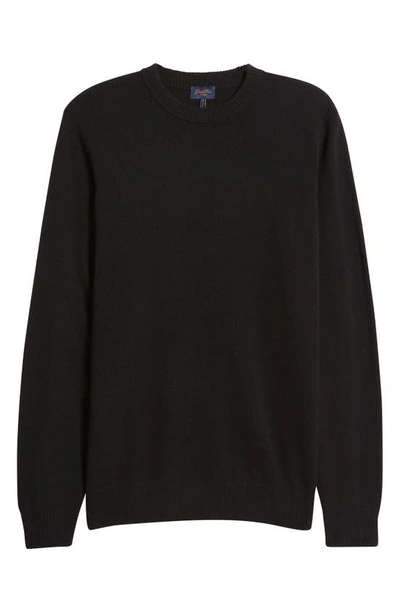 Good Man Brand Cashmere Crewneck Sweater In Black