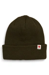 Fjall Raven Tab Beanie In Deep Forest
