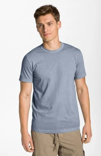 James Perse Crewneck Jersey T-shirt In North Grey Pigment