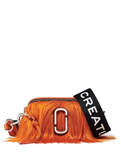 Marc Jacobs Grey & Orange 'The Snapshot' Bag - ShopStyle