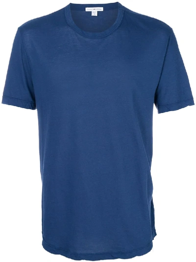 James Perse Classic Crewneck T-shirt In Air Force Blue