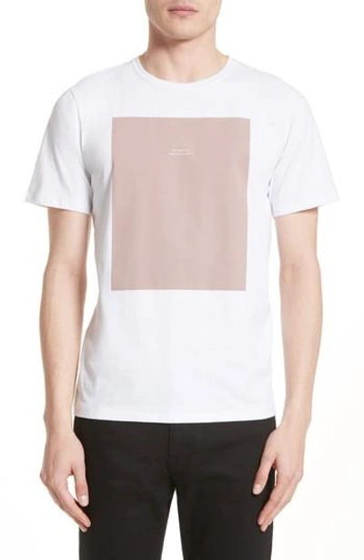 Saturdays Surf Nyc Rectangle Logo Graphic T-shirt In White
