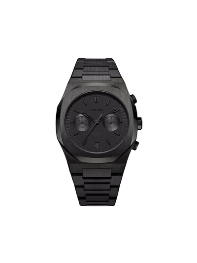 D1 Milano Chronograph Shadow 41.5mm In Black
