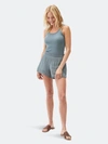 Michael Stars Peggy Gauze Short In Grey