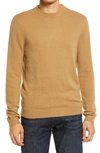 Nordstrom Crewneck Sweater In Brown Bear