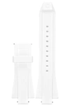 Michael Kors Dylan Silicone Watch Strap, 28mm In White