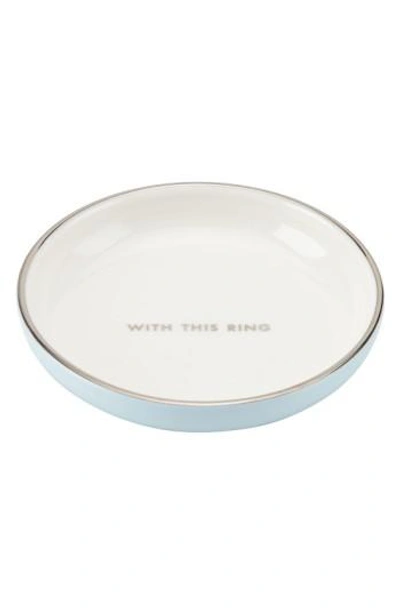 Kate Spade 'take The Cake' Ring Dish - White