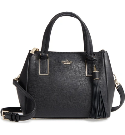 Kate Spade Kingston Drive - Small Alena Leather Satchel - Black