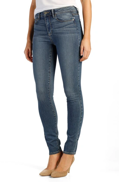 Paige Hoxton- High Rise Ultra Skinny In Mona In Blue