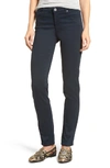 Ag 'the Prima' Mid Rise Cigarette Skinny Jeans In Midnight Navy