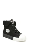Circus By Sam Edelman Sophi Faux Fur Sneaker In Black Multi