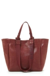 Botkier Bedford Leather Tote In Malbec