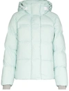 Canada Goose Womens Meltwater Junction Padded Shell-down Jacket L In Blue
