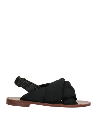 Pinko Womens Black Other Materials Sandals