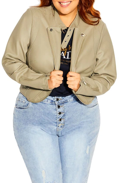 City chic biker jacket deals