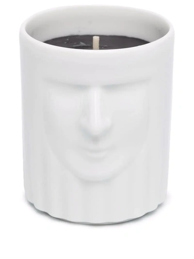 Ginori 1735 Lcdc The Lady Black Stone Scented Candle In White