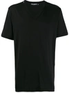 Dolce & Gabbana V-neck T-shirt In Black