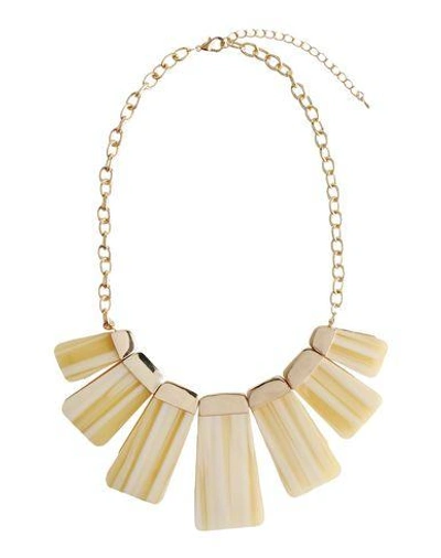 Kenneth Jay Lane Necklace In Yellow
