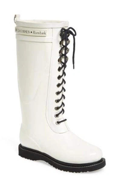 Ilse Jacobsen Rubber Boot In White