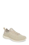 Apl Athletic Propulsion Labs Techloom Phantom Knit Mesh Sneakers In Parchment