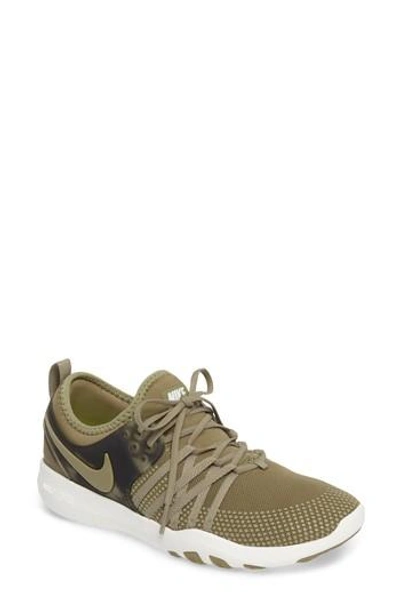 Nike Free Tr7 Amp Training Shoe In Trooper/ Vintage Green | ModeSens