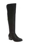 Vince Camuto Bolina Over The Knee Boot In Black Wide Calf